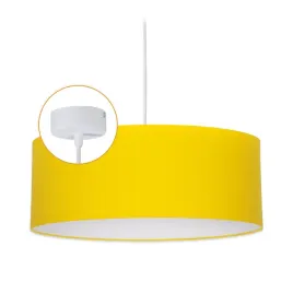 lampa-sufitowa-wiszaca-zyrandol-led-1xe27-oprawa-biala-abazur-e27-zolty