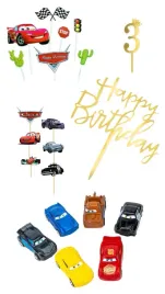 dekoracje-na-tort-3-urodziny-cars-auta-zygzak-mcqueen-topper-na-tort