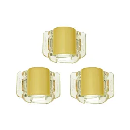 linziclip-klamry-do-wlosow-mini-matt-yellow-3-szt