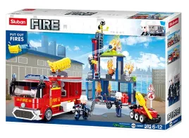 klocki-sluban-fire-straz-pozarna-duzy-pozar-585-kompatybilne-z-lego-cobi