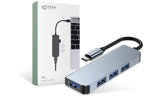 hub-adapter-usb-v1-hub-4w1-usb-c-grey
