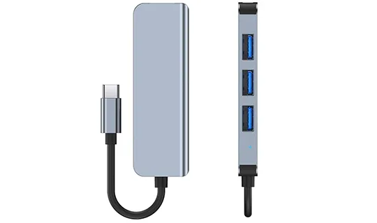 hub-adapter-usb-v1-hub-4w1-usb-c-grey