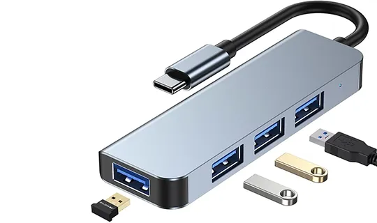 hub-adapter-usb-v1-hub-4w1-usb-c-grey