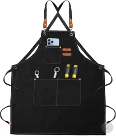 fartuch-roboczy-plocienny-kuchenny-do-grilla-warsztatu-3-kieszenie-garaz