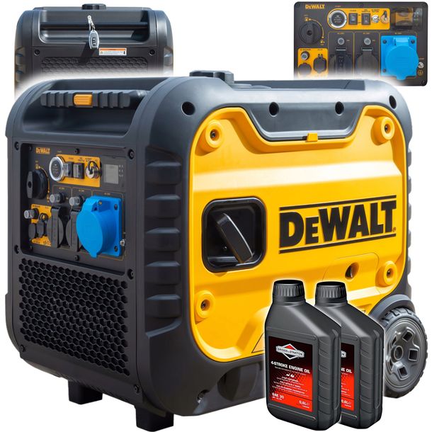 AGREGAT PRĄDOTWÓRCZY DEWALT DXGNi65E 6,5kW PRZENOŚNY JEDNOFAZOWY 6500W