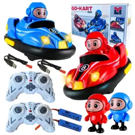 gokart-2x-auto-zdalnie-sterowane-autodrom-dzwiek-prezent-dla-chlopca-3-lata