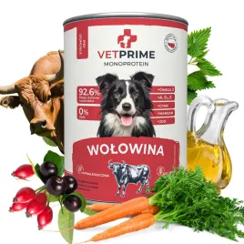 vetprime-mokra-karma-dla-psa-hipoalergiczna-monoprotein-wolowina-400g