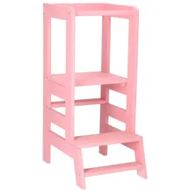 pomocnik-kuchenny-90cm-kitchen-helper-podest-dla-dzieci-90-cm-rozowy