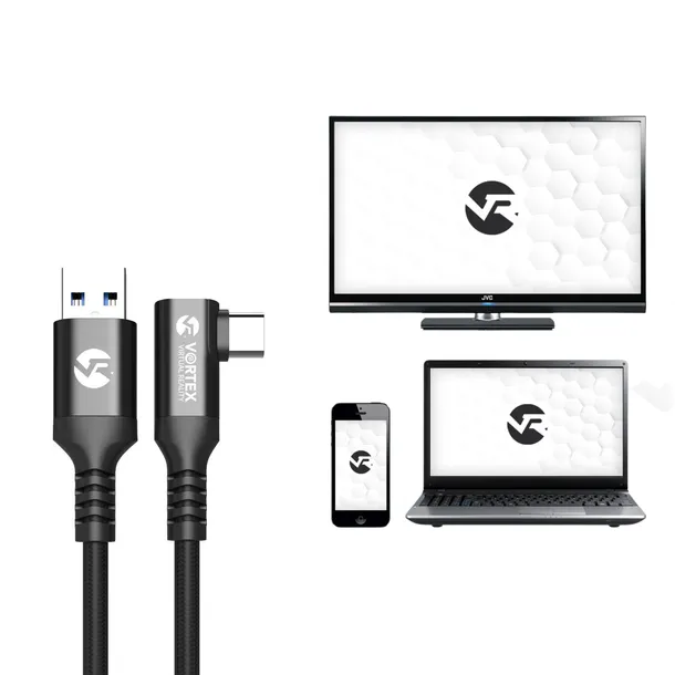 oculus-link-kabel-vortexvr-3m-element-mocujacy-or-usb-a-stan-nowy