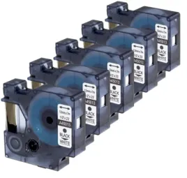 tasma-do-dymo-d1-45013-12mm-zestaw-5-szt-s0720530-biala-tasma-czarny-nadruk