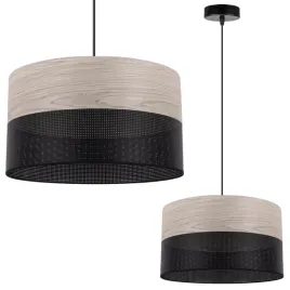 lampa-sufitowa-wiszaca-zyrandol-elegancki-abazur-fornir-debowy-35cm