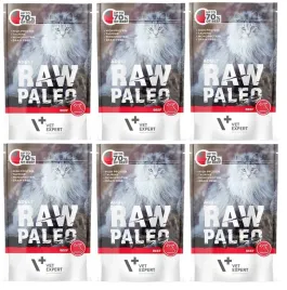 vetexpert-raw-paleo-cat-adult-beef-6x100g