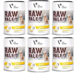 vetexpert-raw-paleo-dog-adult-turkey-6x400g