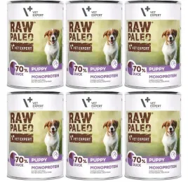 vetexpert-raw-paleo-dog-puppy-duck-6x400g