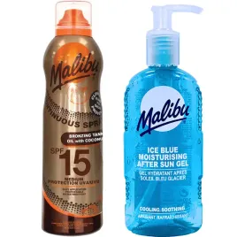 malibu-oil-spf15-olejek-z-kokosem-175ml-ice-blue-zel-po-opalaniu-200ml
