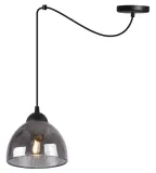 lampa-sufitowa-wiszaca-zyrandol-pajak-pojedyncza-loft-szklana-grafit-czarny-stan-nowy