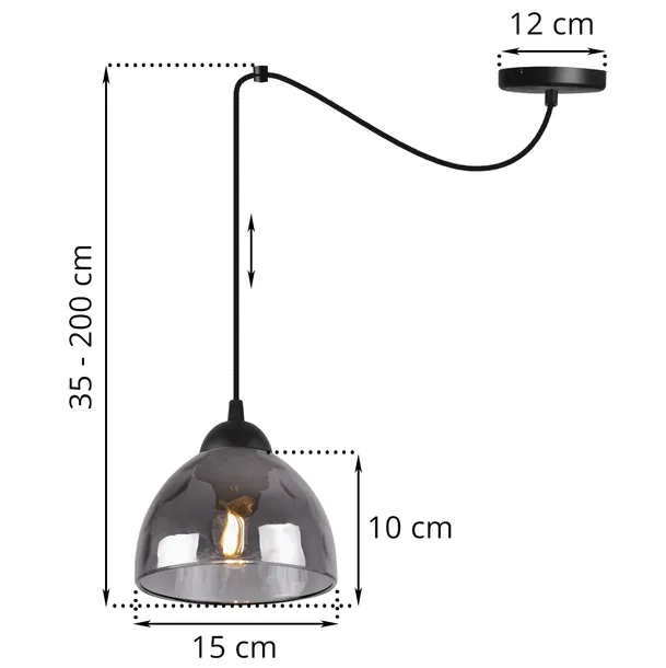 lampa-sufitowa-wiszaca-zyrandol-pajak-pojedyncza-loft-szklana-grafit-czarny-styl-nowoczesny