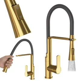 bateria-kuchenna-z-wyciagana-wylewka-zlota-kran-dwufunkcyjny-gold-vegas