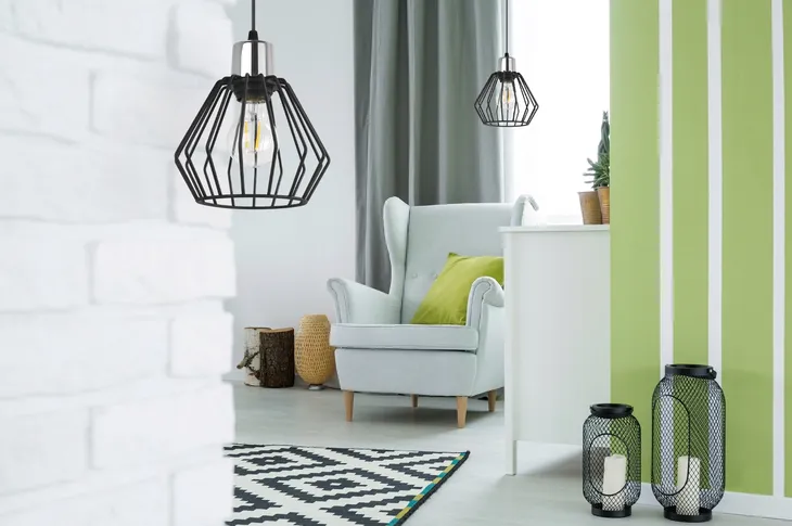 lampa-wiszaca-sufitowa-linka-montazowa-do-lampy-czarna-chrom-e27-102-5cm-stan-opakowania-oryginalne