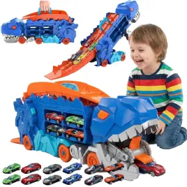 ciezarowka-dinozaur-laweta-tor-wyscigowy-12-aut-zjezdzalnia-pozera-pojazdy