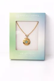 naszyjnik-amazonite-stal-nierdzewna-pozlacana