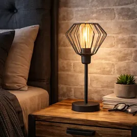 czarna-lampka-nocna-do-sypialni-rita-loft-w-stylu-industrialnym