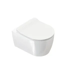 Zdjęcie produktu Komplet WC DOTO PURE RIM 48 miska + deska duro