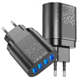 szybka-ladowarka-sieciowa-alogy-4x-usb-quick-charge-3-0-2-4a-czarna