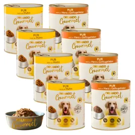 8-x-800-g-karma-mokra-dla-psa-orlando-pur-gourmet-pelnoporcjowa-mix-smakow