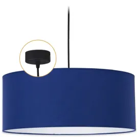 lampa-wiszaca-zwis-sufitowa-zyrandol-abazur-led-granatowy-50-cm