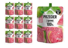 przecier-mus-owocowy-100percent-z-guawy-bez-cukru-purena-300-g-x-10-sztuk