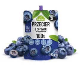 przecier-mus-owocowy-100percent-z-borowek-amerykanskich-bez-cukru-purena-300-g