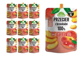 przecier-mus-owocowy-100percent-brzoskwiniowy-bez-cukru-purena-300-g-x-10-sztuk