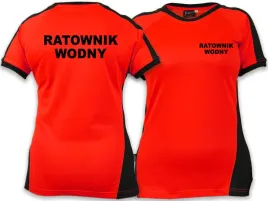 koszulka-ratownik-wodny-damska-fluo