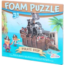 puzzle-z-pianki-3d-grafix-statek-piracki