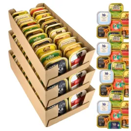 66-szt-x-150g-karma-mokra-dla-psa-tacka-mix-smakow-male-srednie-psy