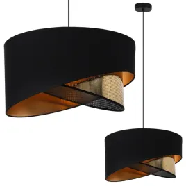 lampa-wiszaca-sufitowa-czarny-zyrandol-z-abazurem-skos-zloty-srodek-glamour