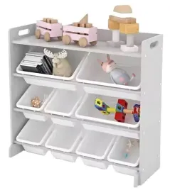 drewniany-bialy-siwy-szary-regal-pojemniki-polka-organizer-dla-dzieci-mebel