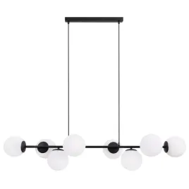 lampa-sufitowa-zyrandol-wiszaca-czarna-glamour-listwa-szklane-kule-loft