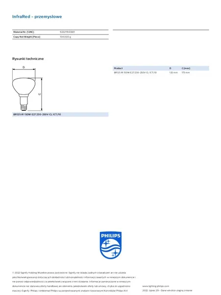 zarowka-promiennika-philips-150w-biala
