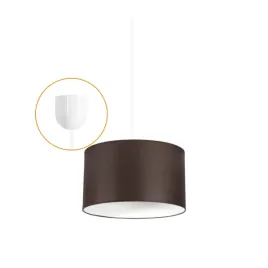 lampa-wiszaca-sufitowa-zyrandol-walec-brazowy-led