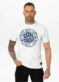 koszulka-meska-t-shirt-pit-bull-pitbull-san-diego-sun-biala