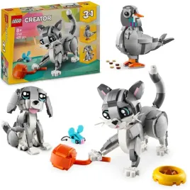 lego-creator-3w1-psotny-kot-ruchomy-pies-uroczy-golab-31163