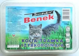 super-benek-trawka-szybkorosnaca-dla-kota-150g-w-plastikowym-pudelku