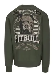 bluza-meska-bez-kaptura-pitbull-pit-bull-troublemaker-zielona