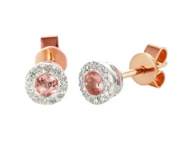 zlote-kolczyki-585-morganit-i-diamenty-sztyft-prezent-grawer-gratis