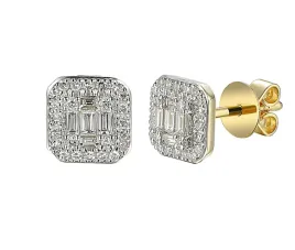 zlote-585-kolczyki-z-diamentami-bagietkowe-sztyft-elegancki-prezent