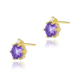 zlote-kolczyki-585-dla-dziewczyny-kobiety-ametyst-i-diamenty-grawer-gratis