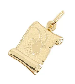 zlota-zawieszka-585-znak-zodiaku-koziorozec-na-papirusie-idealny-prezent