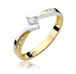 zloty-pierscionek-585-zareczynowy-obraczka-016ct-grawer-gratis